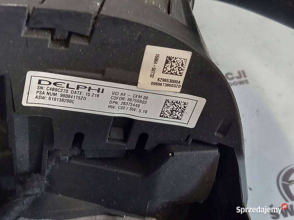 PEUGEOT 208 I LIFT 12r kierownica 980841152ZD Kielce