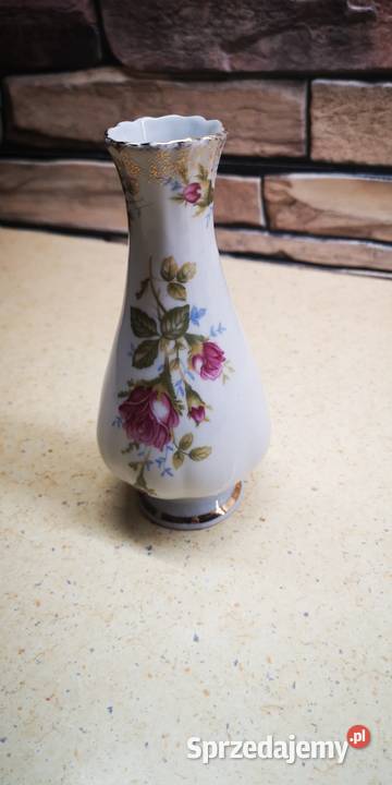 Mały wazonik polskiej fabryki Chodzież seria Gdańsk