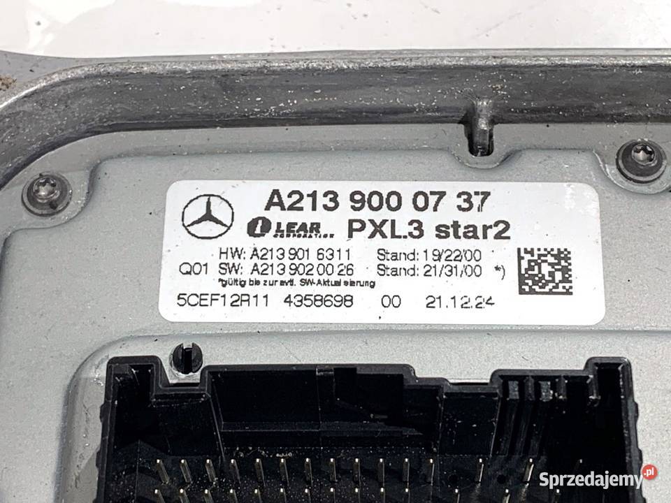 PRZETWORNICA LED MERCEDES GLE A2139000737 MODUŁ