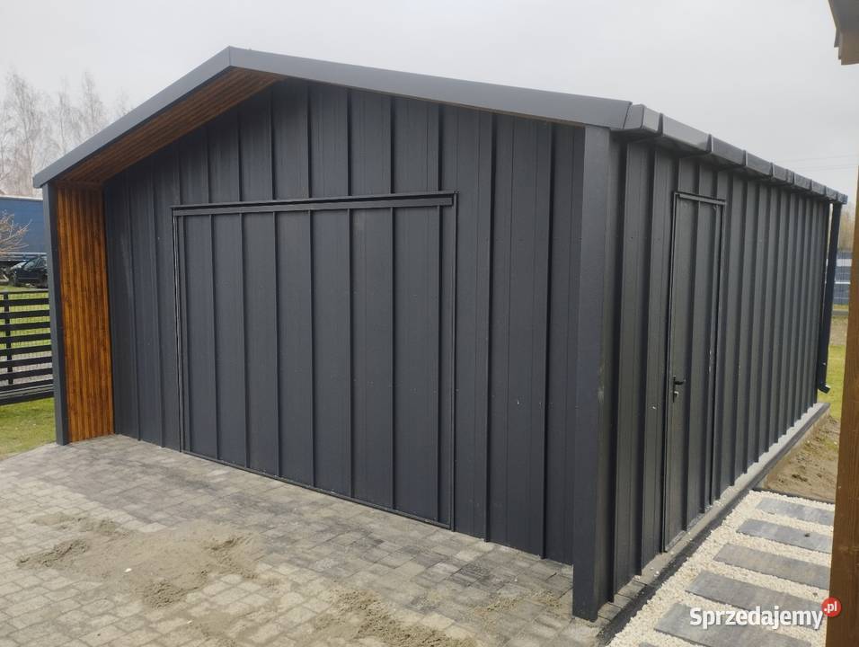 Garaż blaszany na rąbek Lublin