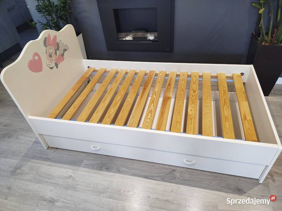 Łóżko Minnie Meblik materac Senpo skrzynia na Kobierzyce