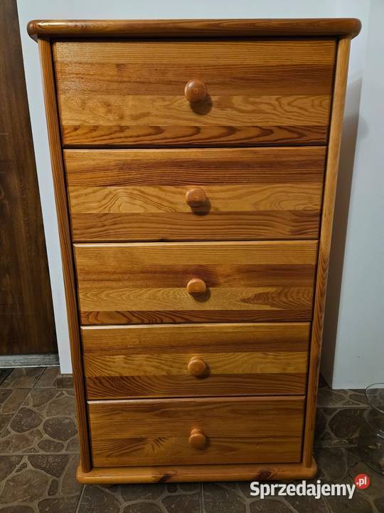 Piękne meble sosnowe do przedpokoju Licheń Stary