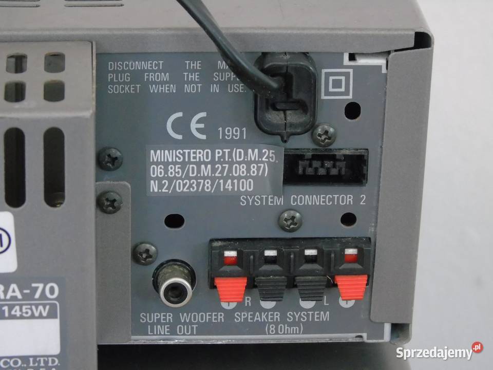 Wieża Denon Amplituner CD Mag AUX PHONO DOSTAWA Jasło