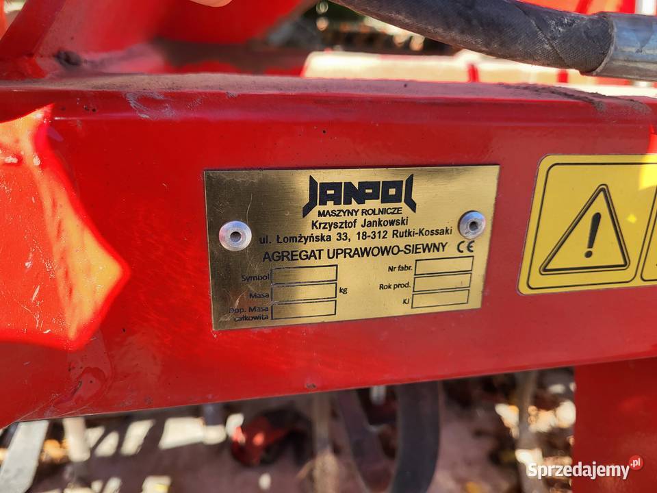 Siewnik amazone z agregatem Siewniki i sadzarki Żabokliki