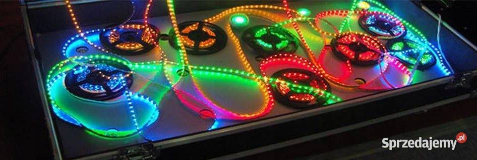 TAŚMA LISTWA LED 3528 IP20 BIAŁA ZIMNA 5m 12V Kobierno sprzedam