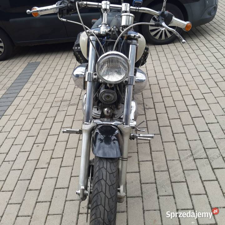 Yamaha XV1100 Virago 1993 sezon się kończy chopper Krapkowice