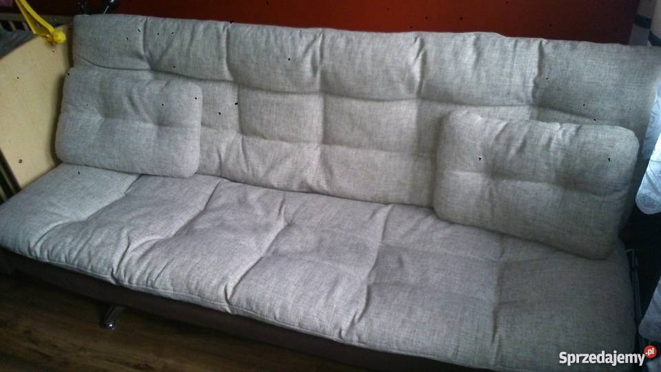 Wersalka sofa kanapa mars brązowy/beżowy Zabrze