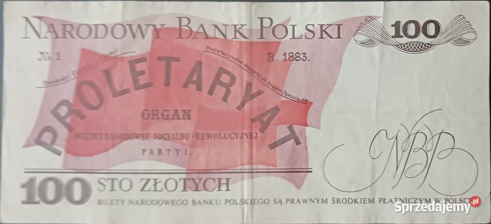 100 złotych 1XII1988 seria RL