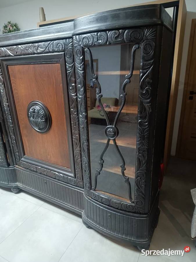 Biblioteka dębowa 45cm Leśna