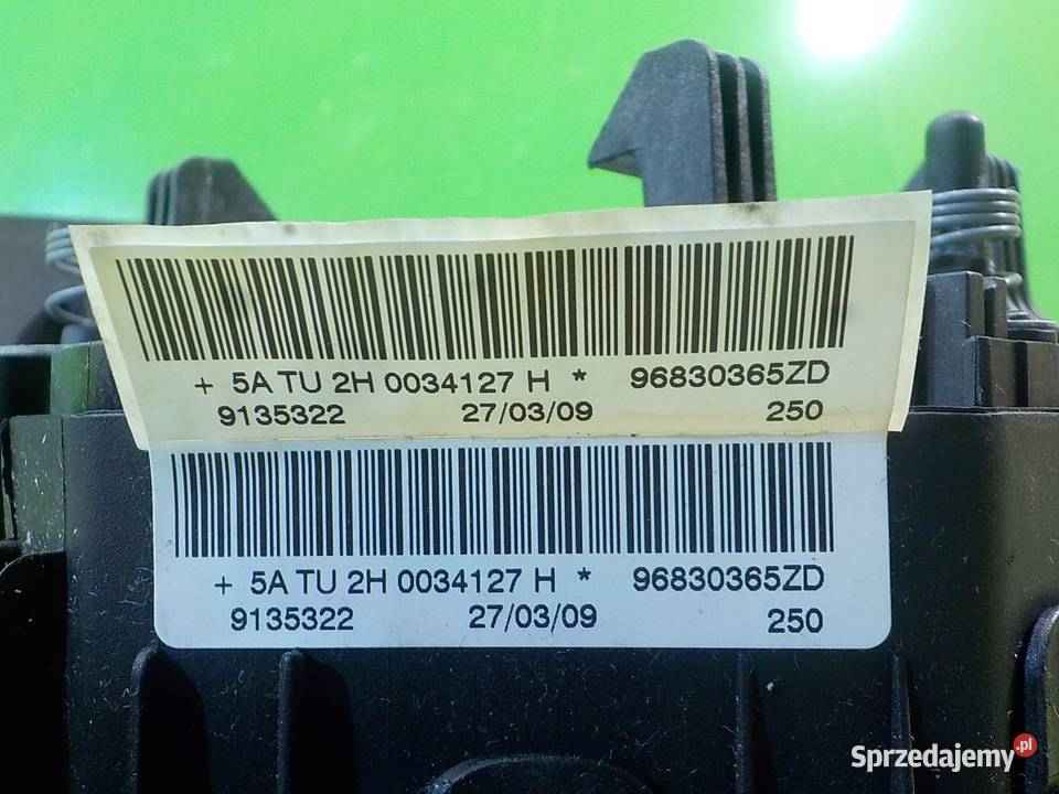 CITROEN C3 PICASSO 16 VTI 09r 5D AIRBAG poduszka Poduszki powietrzne Suków