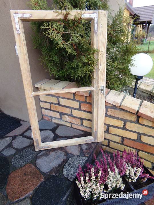 Stara rama na lustro aranżacja loft retro Ełk