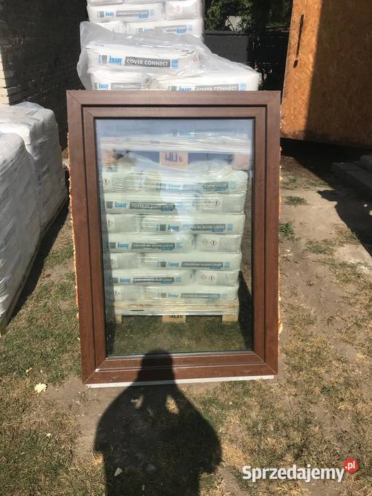 3x Okna GEALAN PCV Orzech 2 87x140 1 97x140