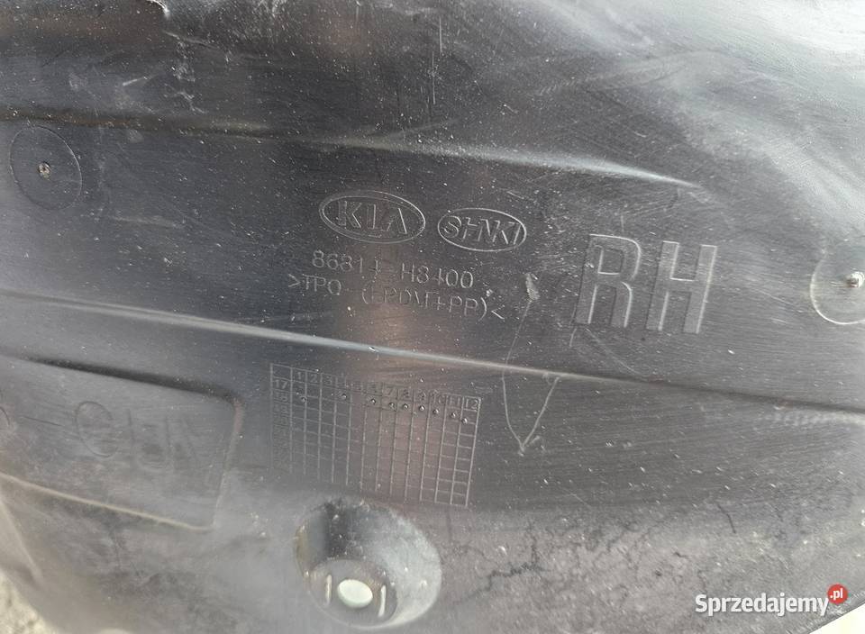 NADKOLE PRAWY PRZÓD KIA STONIC OE osobowe Warszawa