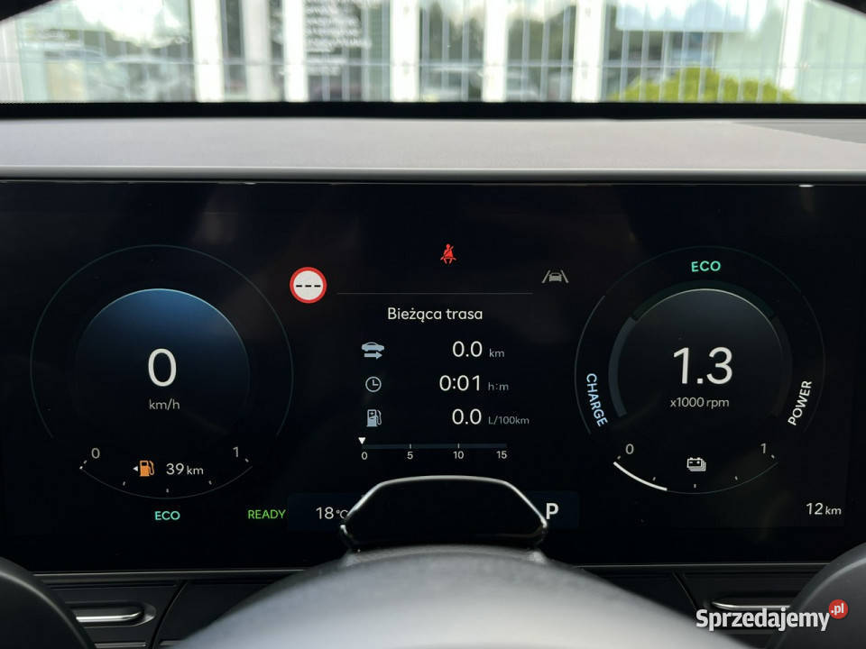 Hyundai Kona RÓŻNE KOLORY 16 GDi HEV 129 6DCT bluetooth Piotrków Trybunalski