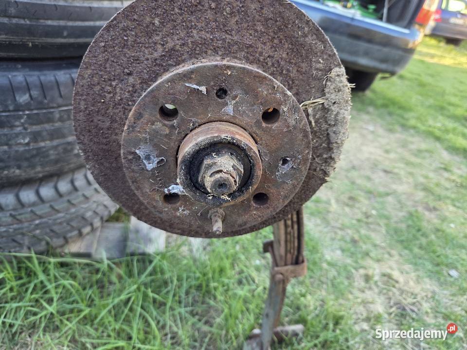 Os z resorami do przyczepki Osie i elementy zawieszenia sprzedam