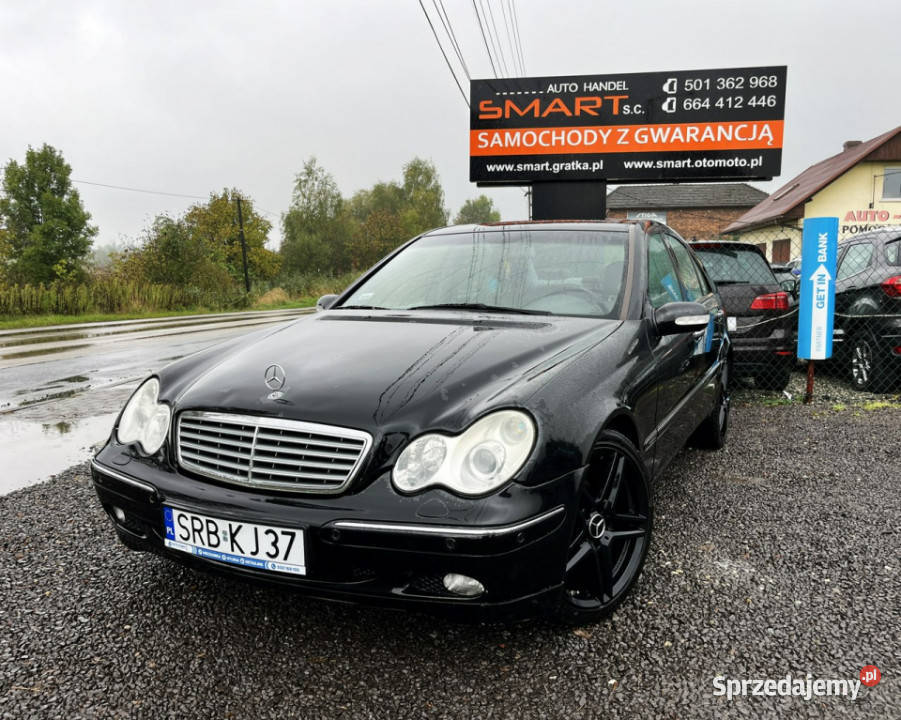 Mercedes C 200 18 Kompresor Salon Automat Navi światła przeciwmgielne sprzedam