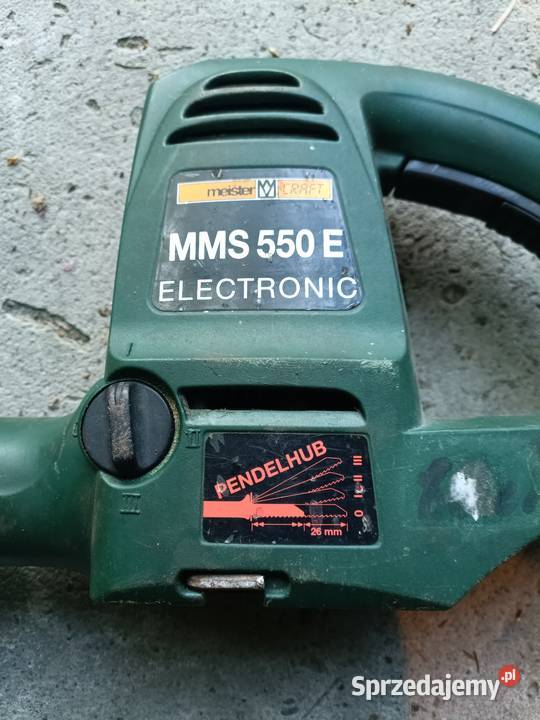 MEISTER MMS 550 E piła szablasta lisi ogon Legionowo sprzedam