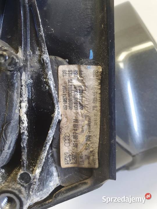 PRAWE LUSTERKO Audi A6 C7 1018r PASAŻERA 6 pin Lusterka zewnętrzne Chełm
