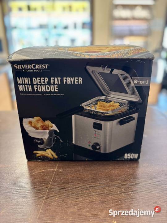Frytkownica SilverCrest z Funkcją Fondue 850W warmińsko-mazurskie Elbląg sprzedam