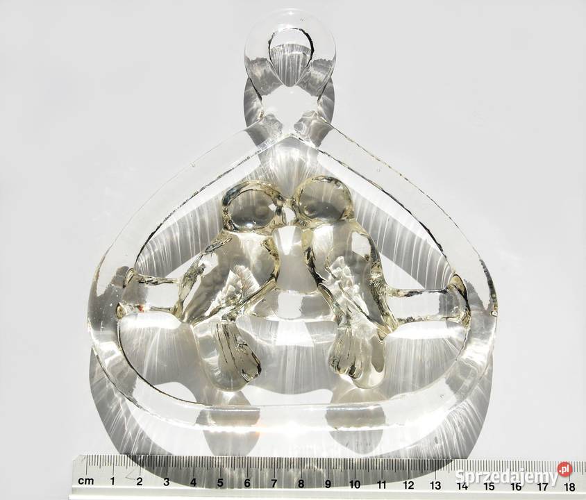 Bertil Vallien Kosta Boda ptaki szklana