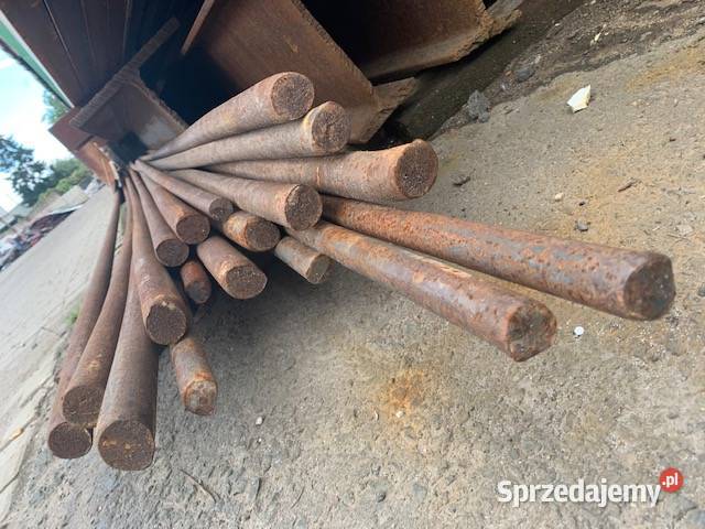 11	Pręt gładki 25mm ankra stężenie L6m st355 dolnośląskie Złotoryja