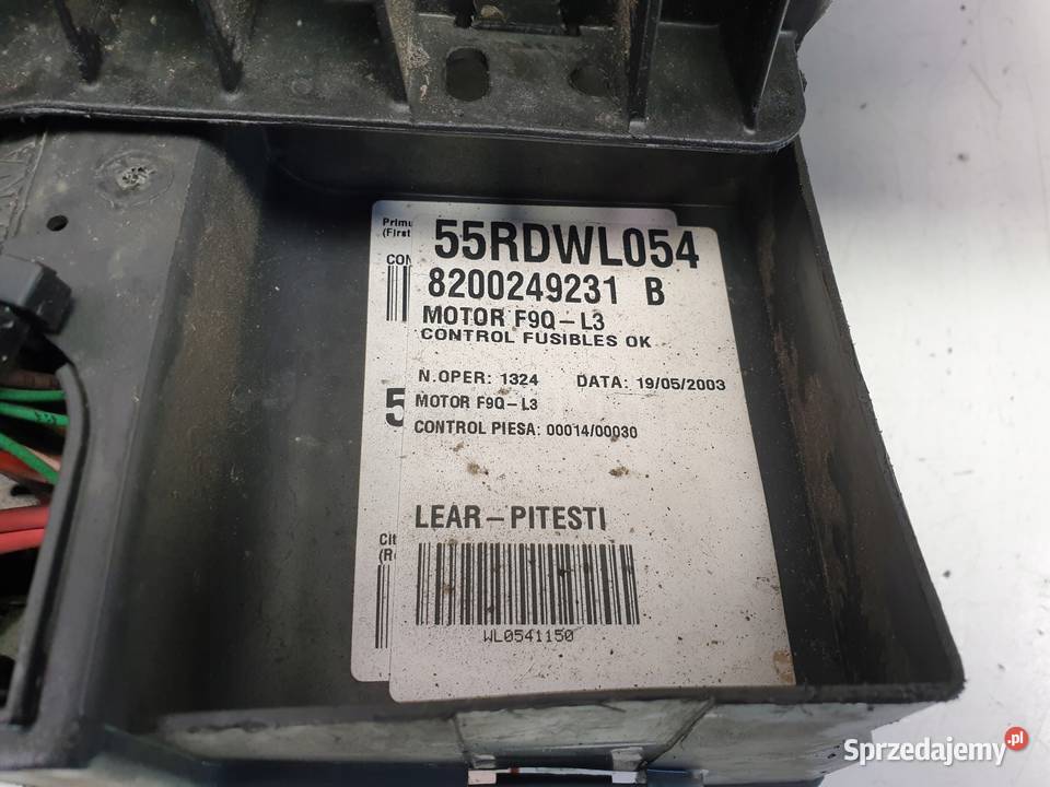 Laguna II 19 DCI PODSTAWA AKUMULATORA Skrzynka Chełm