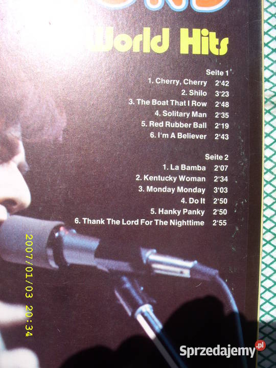 Winyl LP Rock NEIL DIAMONDWORLD HITS 1974 Wołów