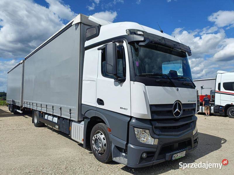 MERCEDESBENZ ACTROS 1840 L 2023 1067700 ccm 394 Plandeki Warszawa
