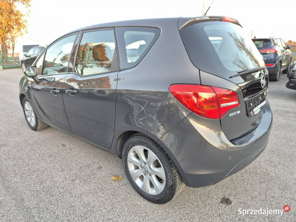 Opel Meriva 14Turbo 120 Zarejestrowana II 2010 Zarejestrowany w Polsce Gniewkowo