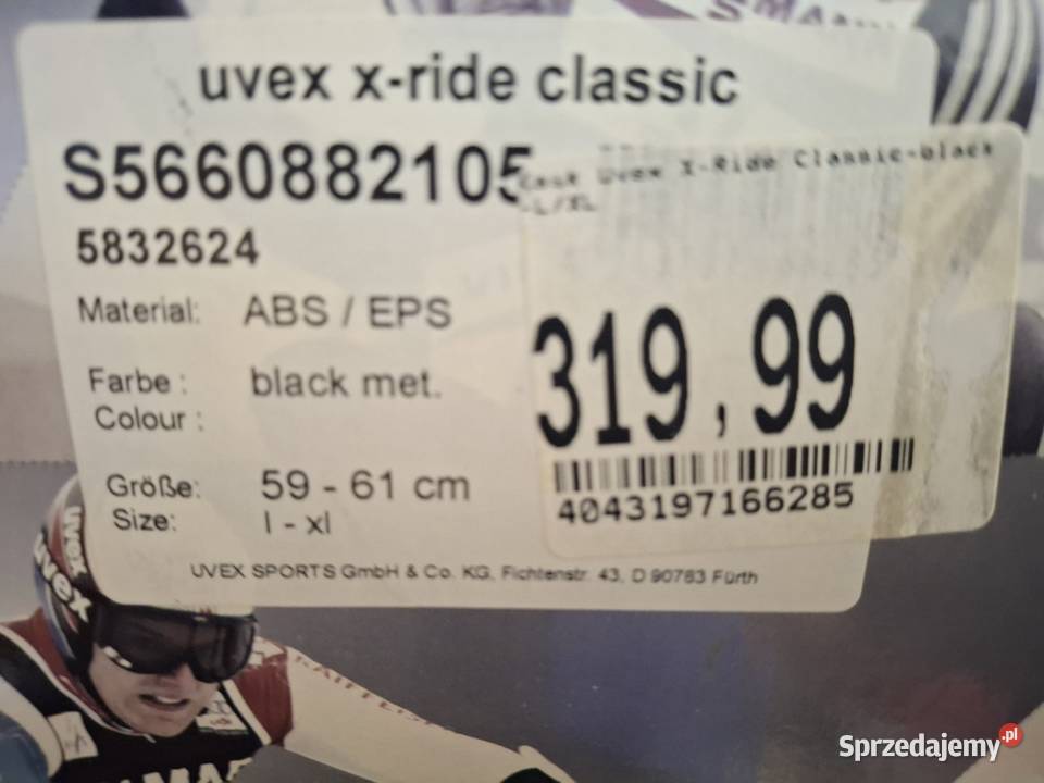 Kask narciarski UVEX Żory