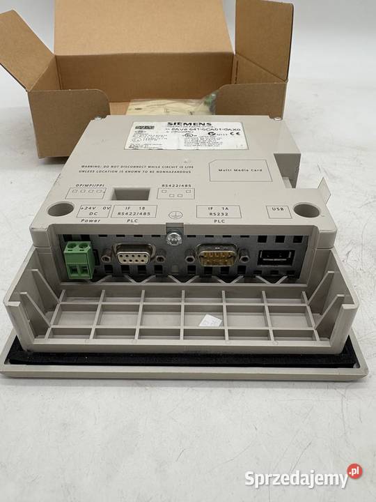 Siemens 6AV6 6410CA010AX1 HMI Panel Pozostałe Warszawa sprzedam