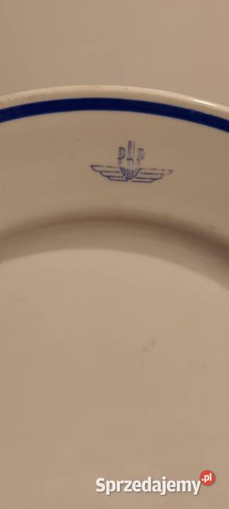 Talerz PKP Porcelana i szkło Częstochowa