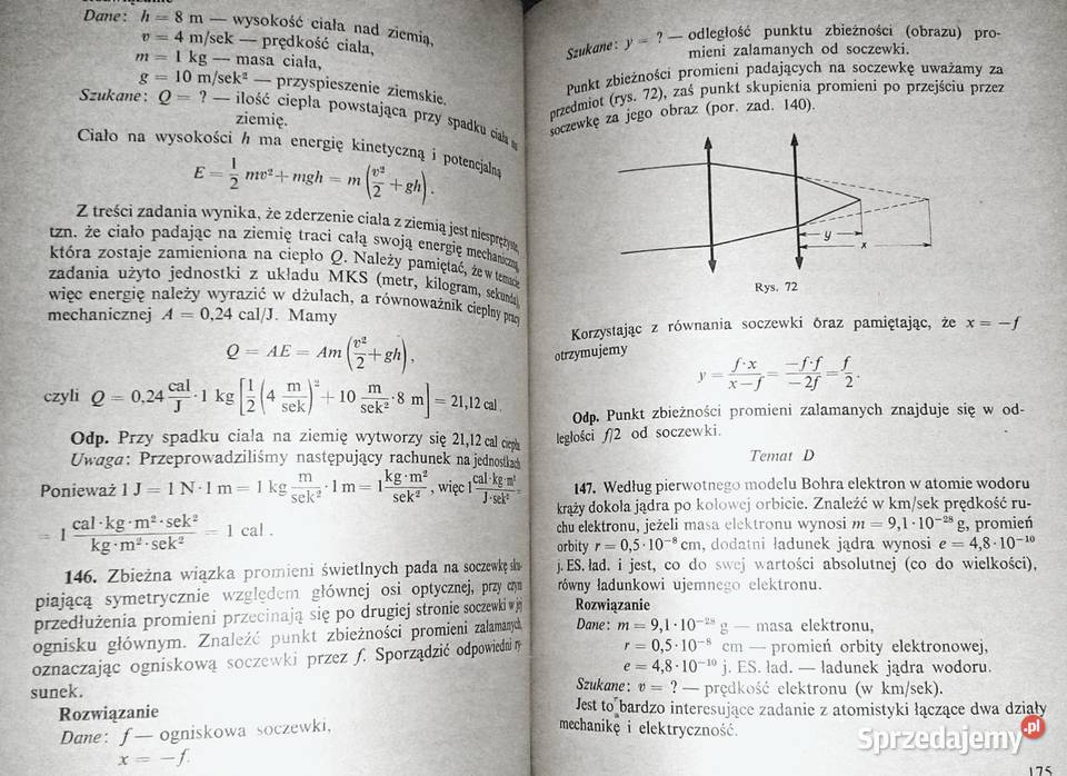 Tematy egzaminów wstępnych z fizyki W Góral T Chełm