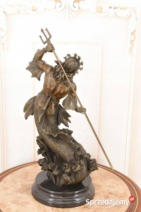 Posejdon Bóg Mórz Żeglarzy Rybaków Figura z Kraków