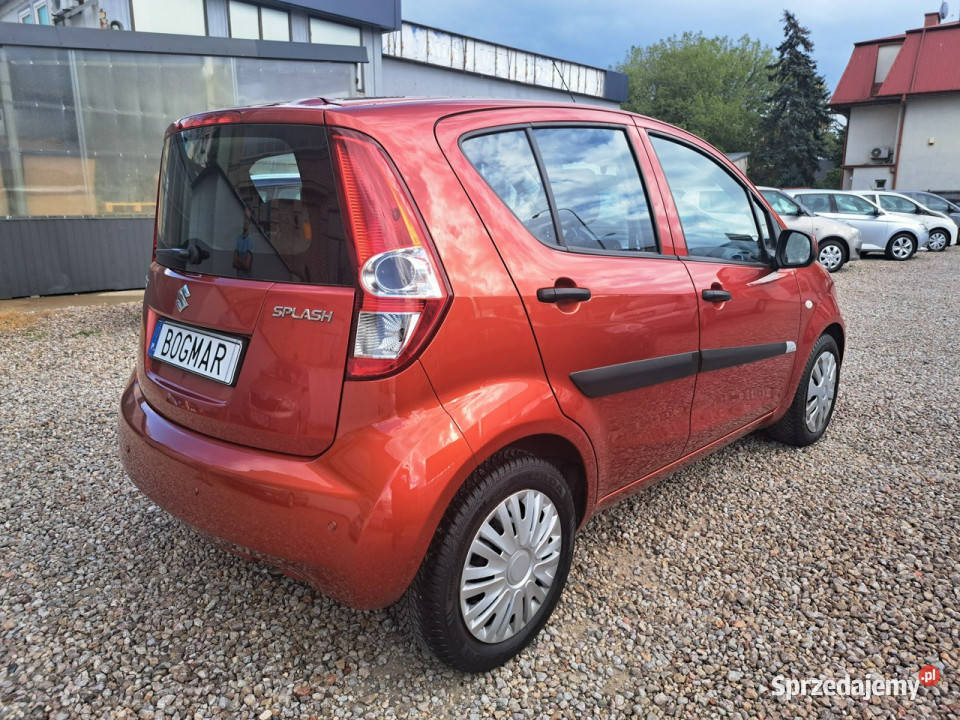 Suzuki Splash Salon Polska Rej 2012 klimatyzacja mazowieckie Warszawa