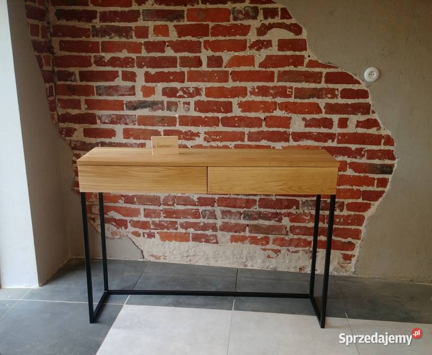 Konsola loft szkło półka łódzkie Radomsko sprzedam