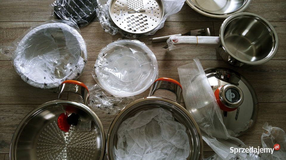 Zestaw super garnków firmy Luxique Nowy Tomyśl