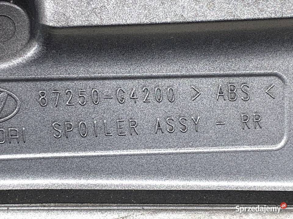 SPOILER TYŁ HYUNDAI i30 Kombi 87250G4200 sprzedam