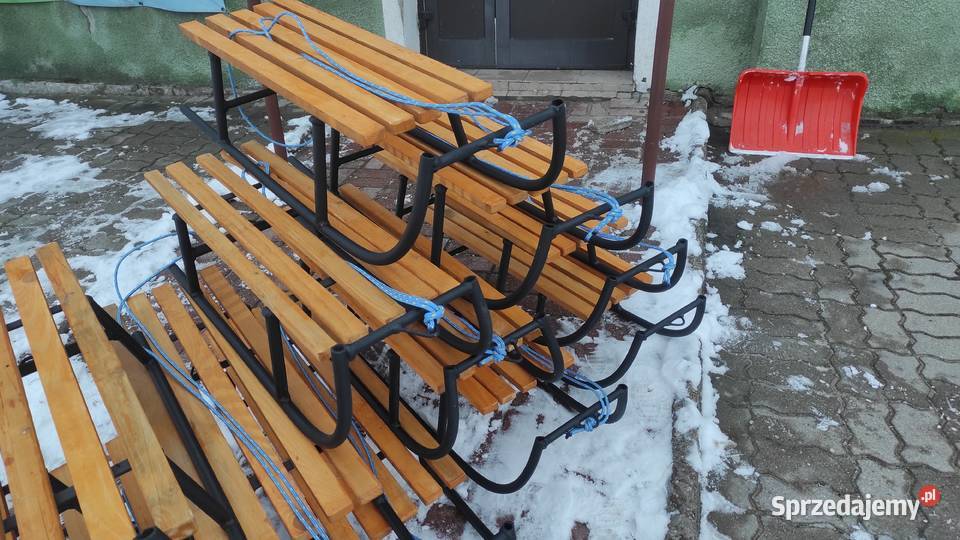 Sanki metalowe Nowe spawane sznurek