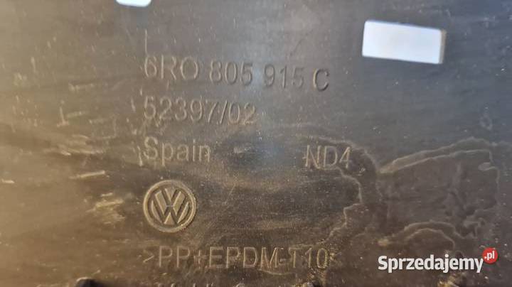 Dokładka spoiler zderzaka VW Polo 5 0917 osobowe Zderzaki Kwilcz