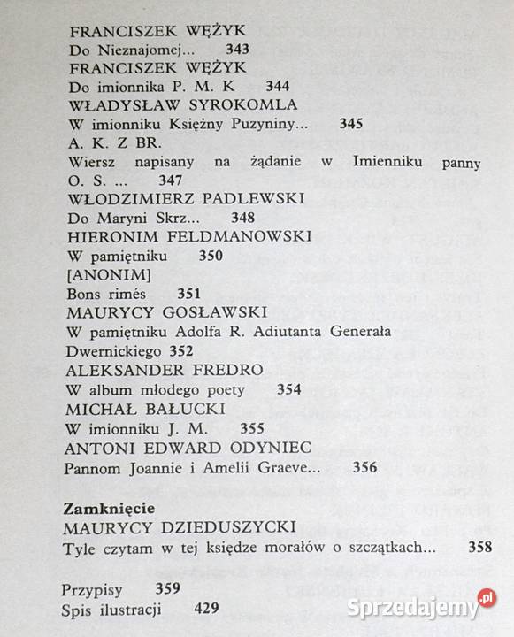 Sztambuch romantyczny Biernacki Andrzej Chełm