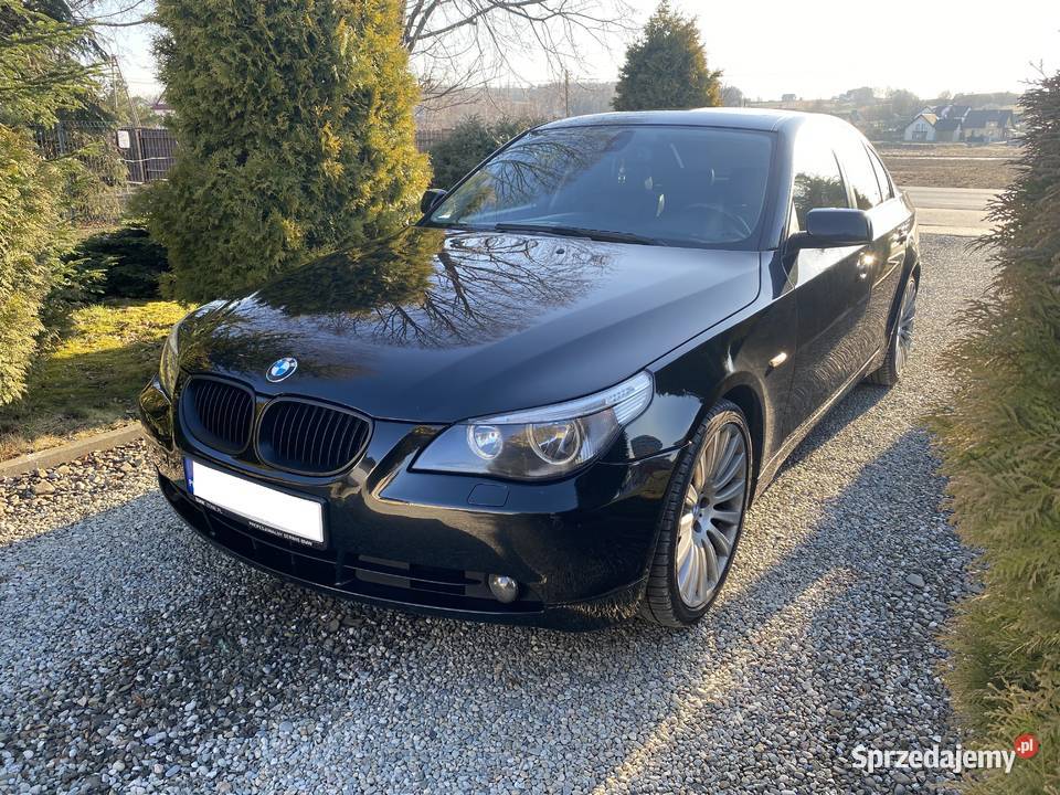 BMW E60 25l z gazem 100 bezwypadkowe oryginalny