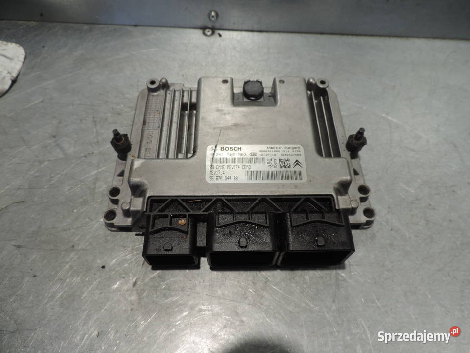 Komputer Sterownik Silnika CITROEN C3 II 16 VTI Nowy Sącz