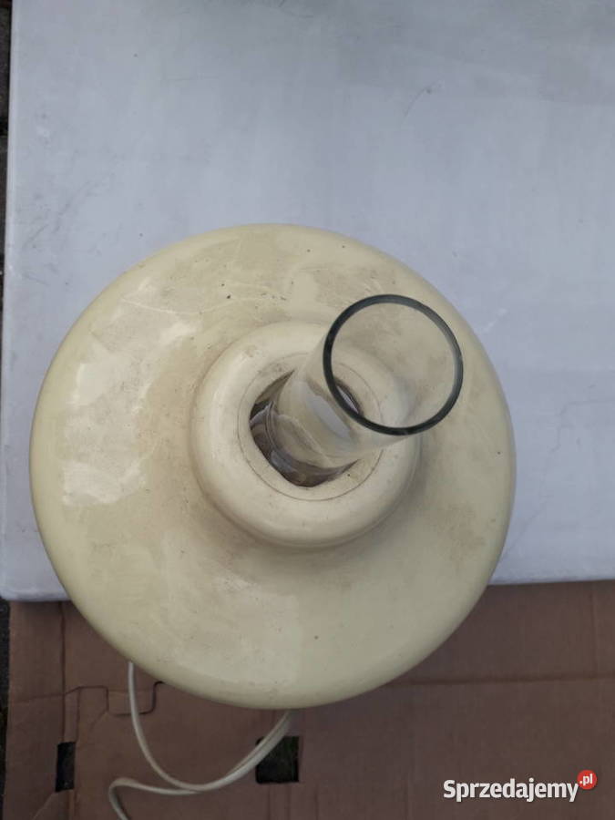 Lampa naftowa elektryczna vintage