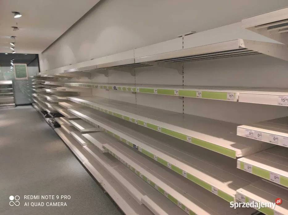 Regał regały Otto Kind przyścienne sklepowe Brzeziny sprzedam