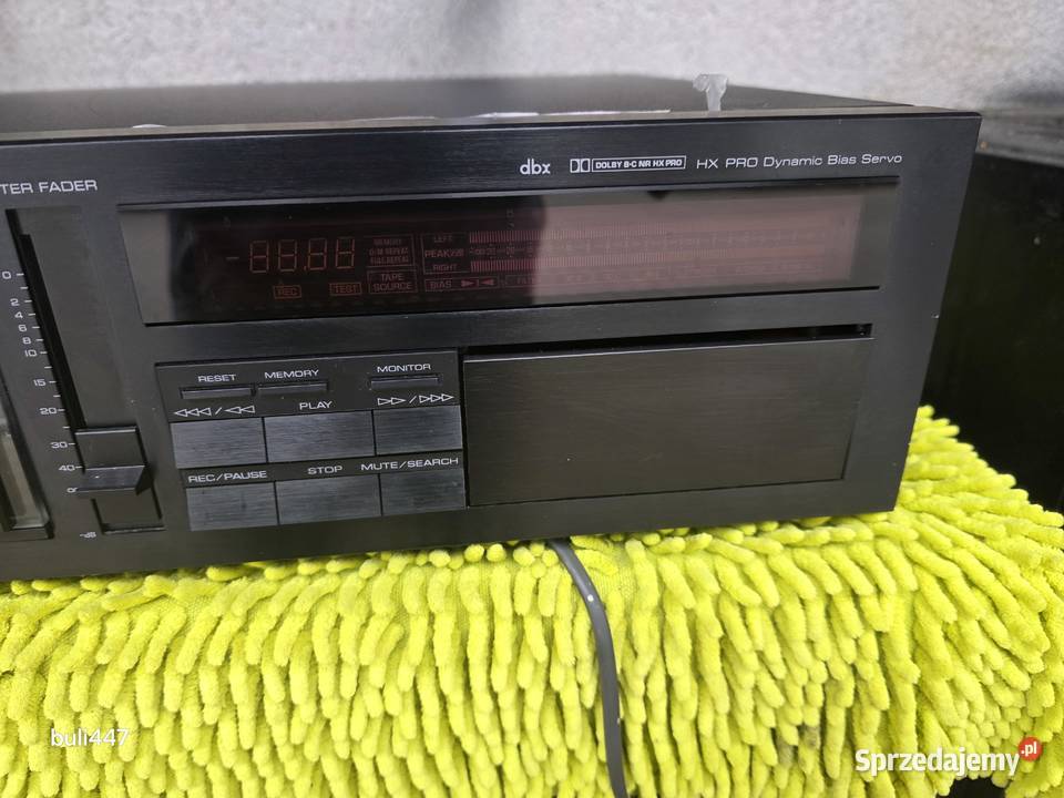 yamaha kx1200 najwyższy model Magnetofony śląskie Chełm Śląski sprzedam