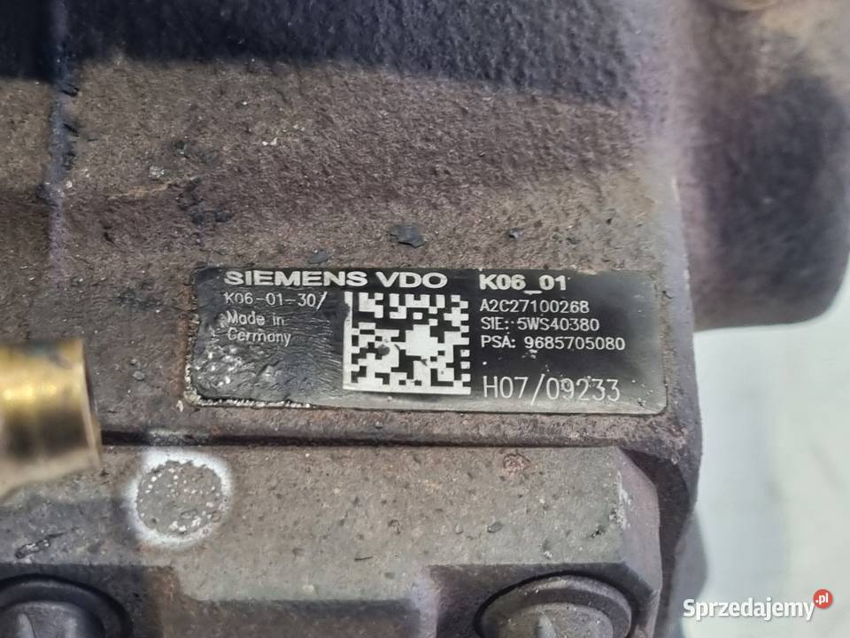 Ford Mondeo MK4 20 TDCI POMPA WTRYSKOWA paliwa osobowe Rudka