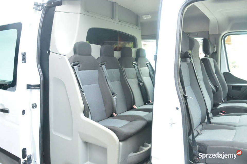 Renault Master 7 osobowy brygadówka doka pełna serwisowany w ASO Warszawa