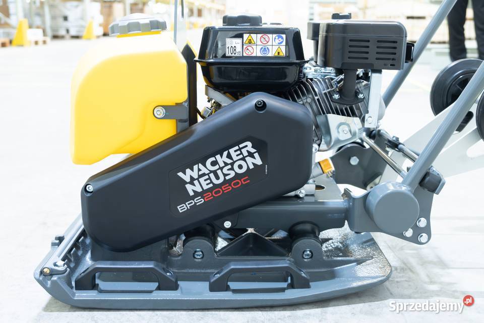 Zagęszczarka jednokierunkowa WACKER NEUSON Maszyny budowlane Dunkowa