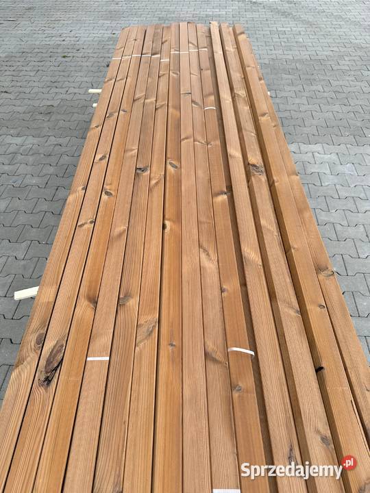 DESKA ELEWACYJNA TERMO THERMO SOSNA ROMB RHOMBUS dolnośląskie Prusice